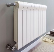 Ottimo H500 - Elemento singolo per radiatore, colore bianco RAL 9016
